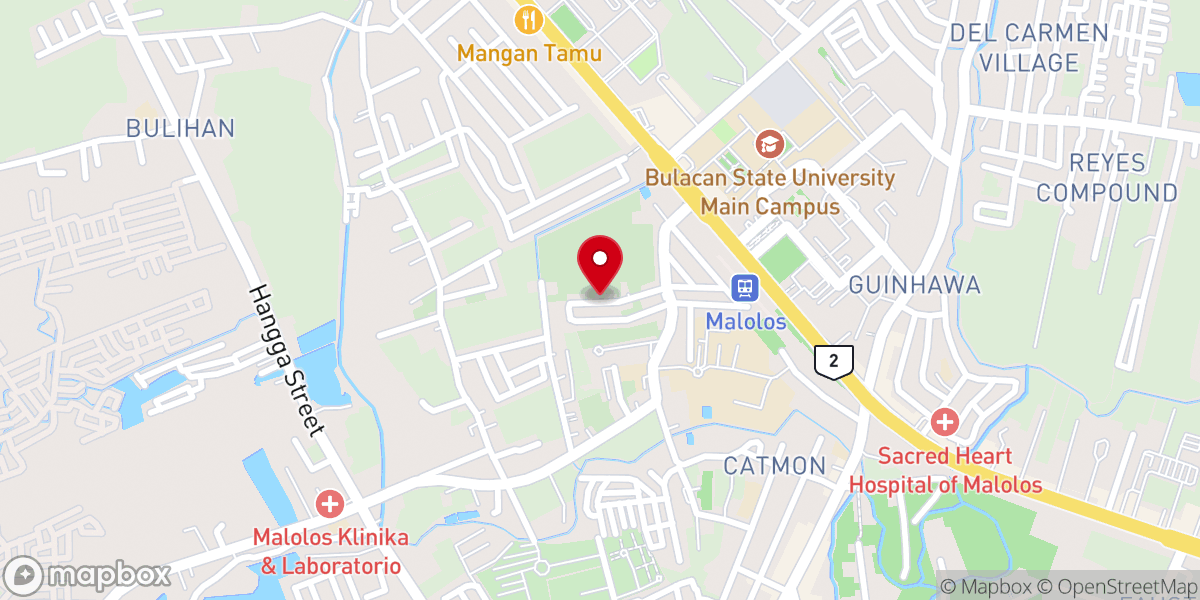 Map showing location of John 3:16 Christian Church Family