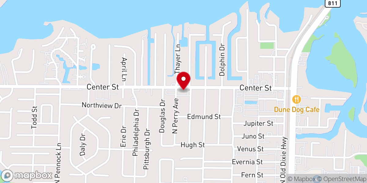 Map showing location of Generation Church