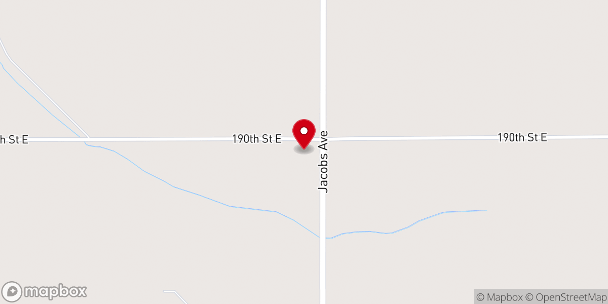 Map showing location of St. John’s United Church of Christ
