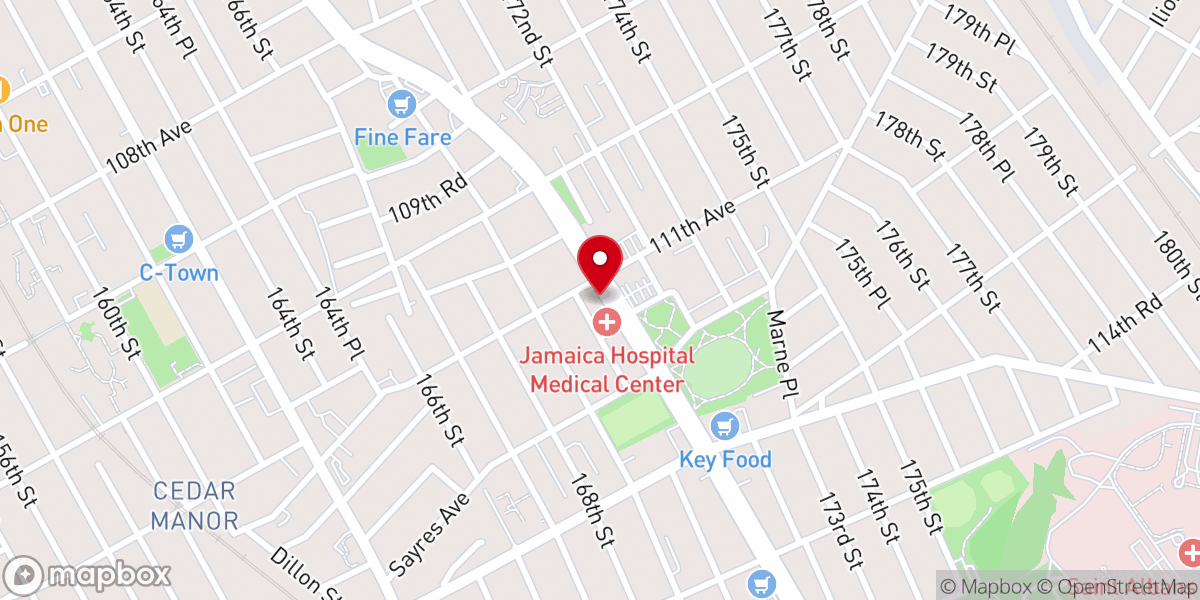 Map showing location of Iglesia Pentecostal Misionera Libre