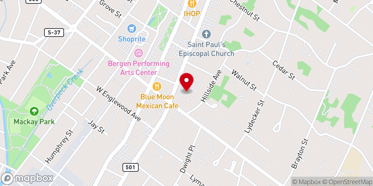 Map showing location of Metro Community Church Office