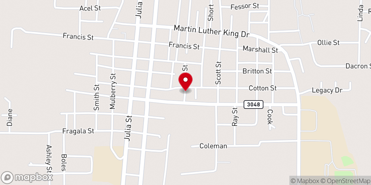 Map showing location of Richland Community Center II