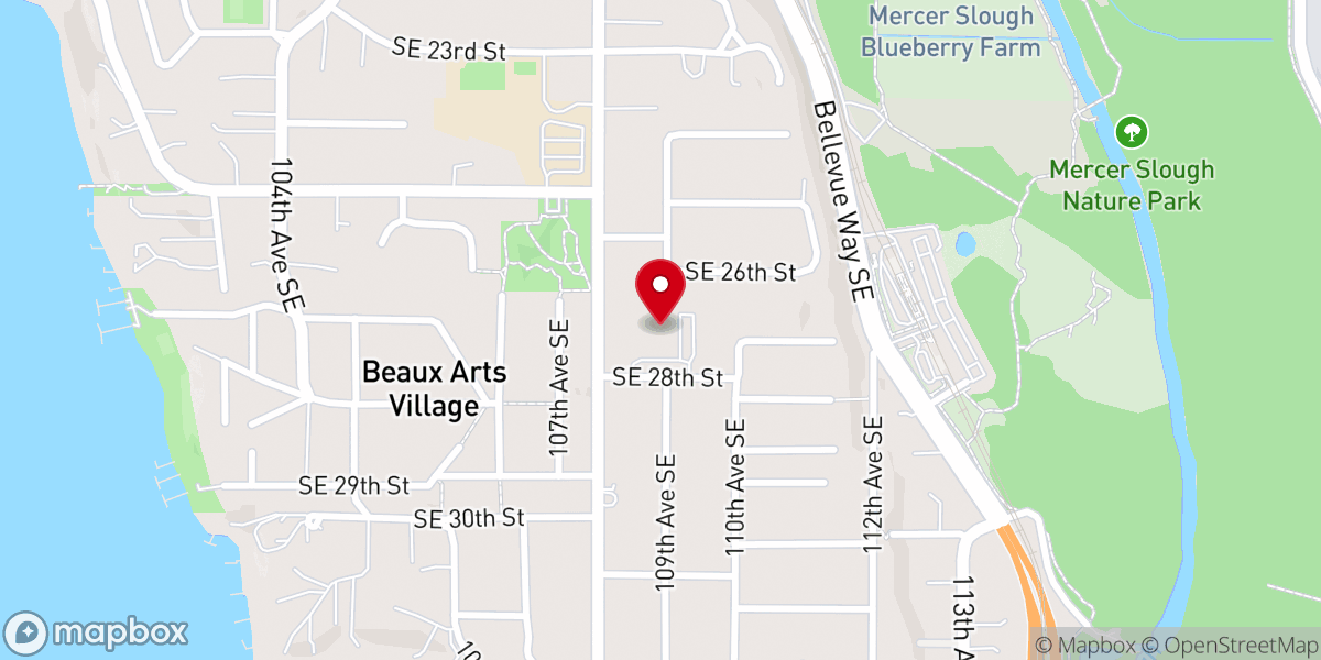 Map showing location of New Hope Ministries