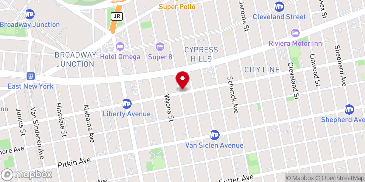 Map showing location of Evangelical Movement for the Salvation of the Youth Inc