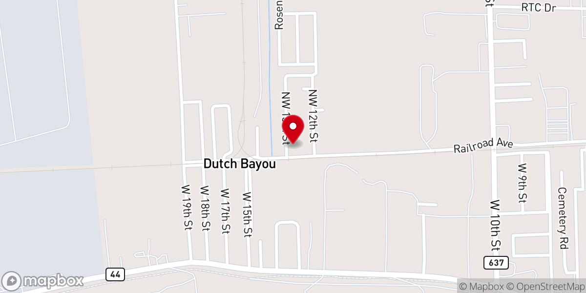 Map showing location of Greater New Plymouth Rock Baptist