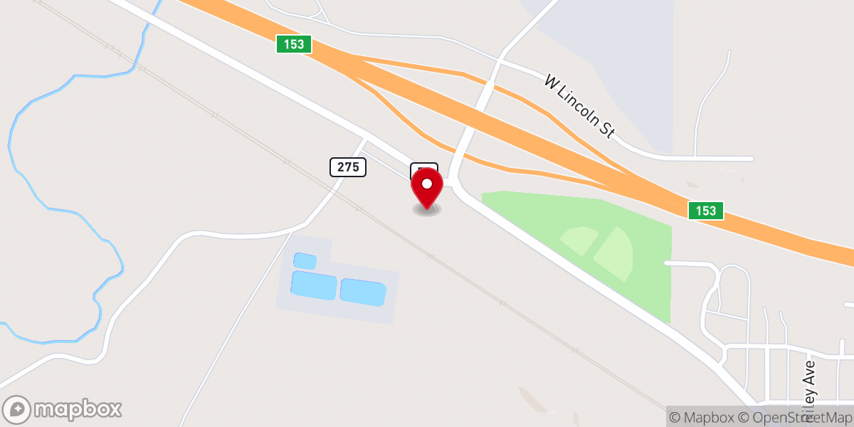 Map showing location of Cornerstone Ministries Church