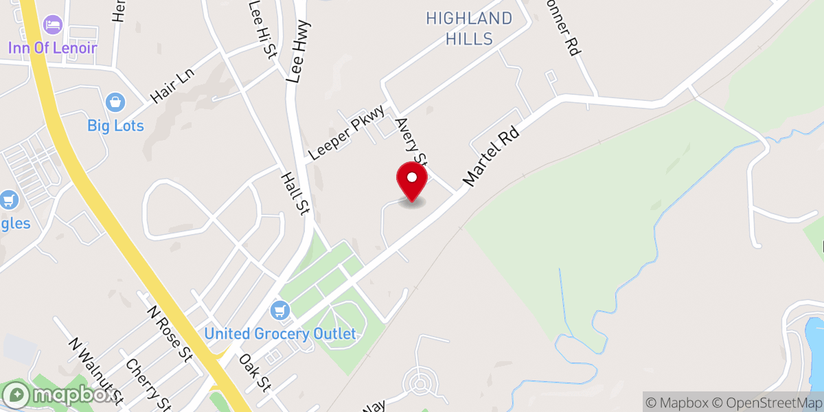 Map showing location of Passion Church Ministries