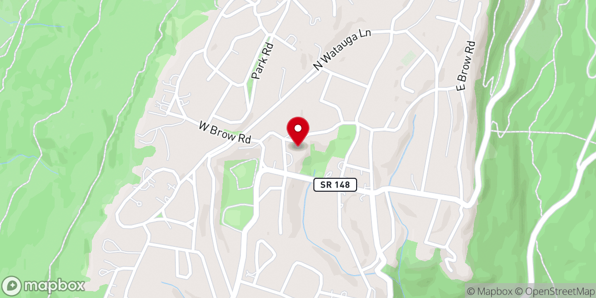 Map showing location of Church of the Good Shepherd