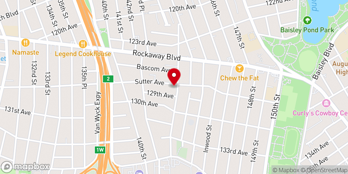 Map showing location of House of Shiloh Inc