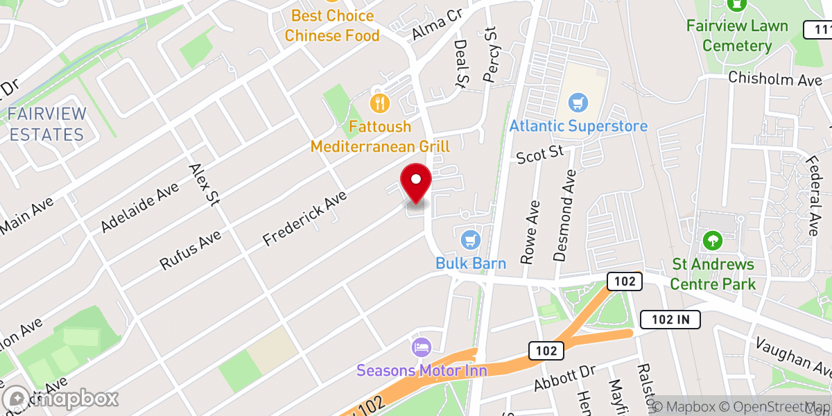 Map showing location of Kings Envoy Ministries International