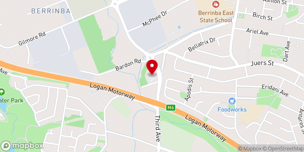 Map showing location of ELIM