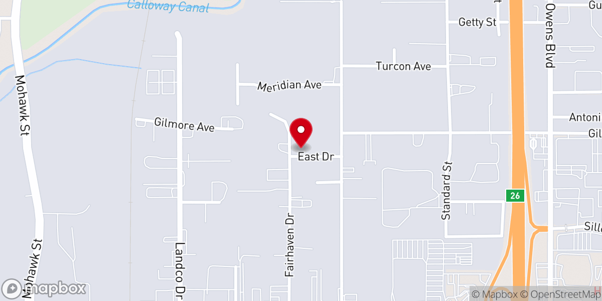 Map showing location of Sanctuary