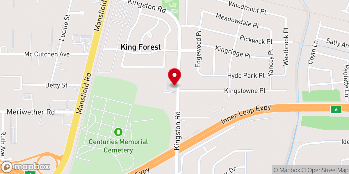 Map showing location of Saint Stephen American Lutheran Church