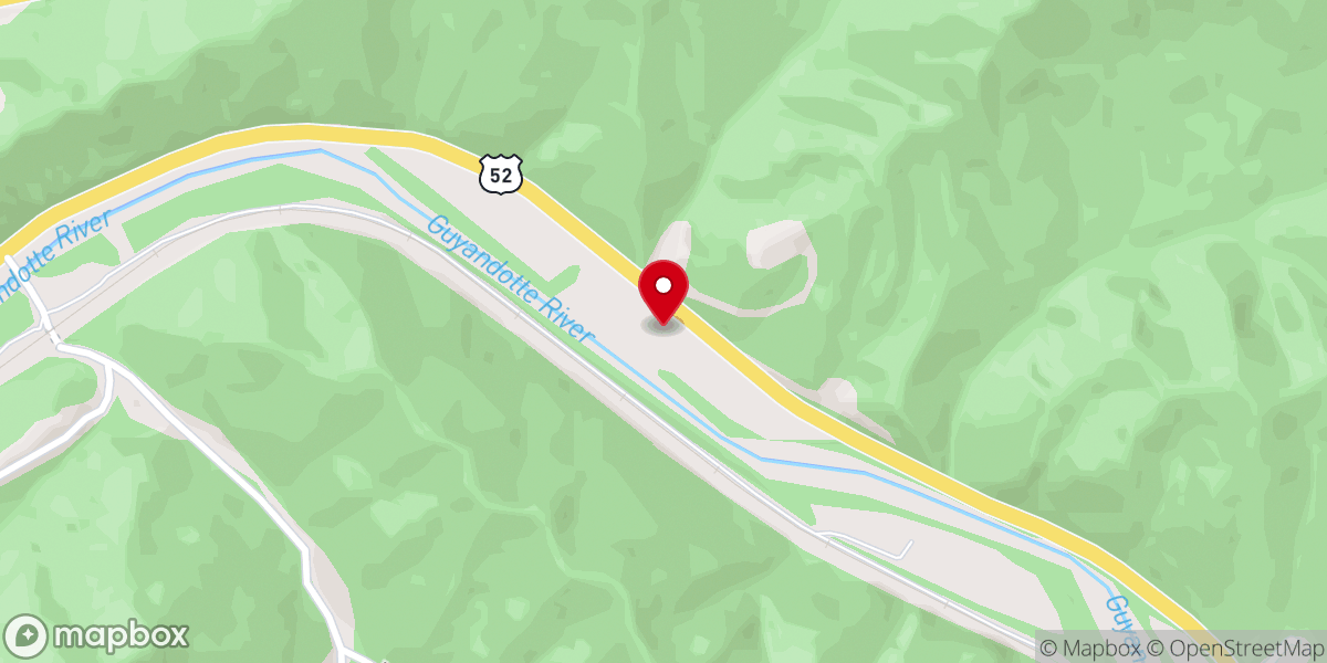 Map showing location of Four Winds Tabernacle