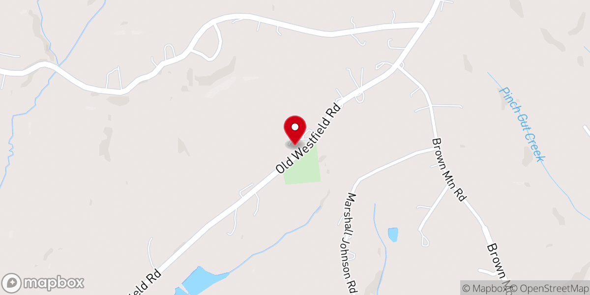 Map showing location of Westfield Friends Meeting