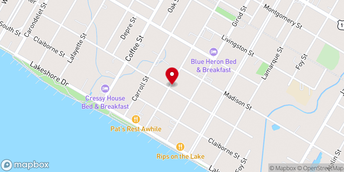 Map showing location of Gather
