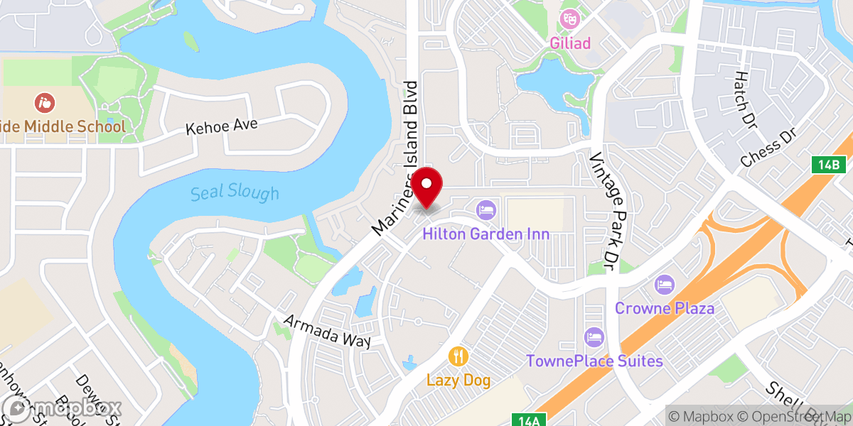 Map showing location of Grace Gospel Christian Church
