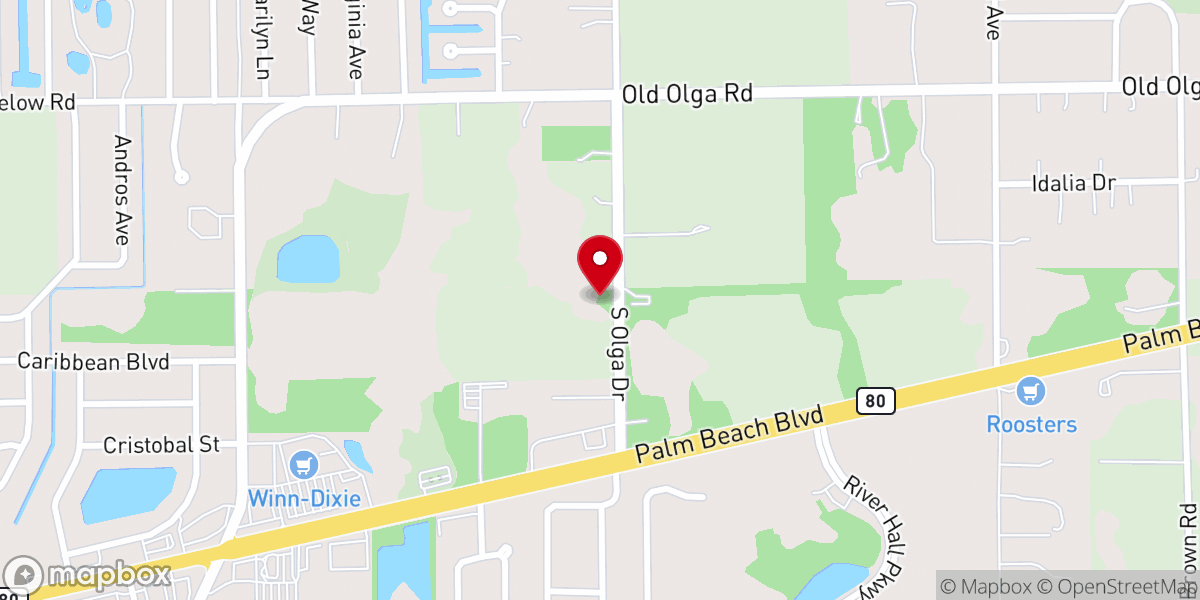 Map showing location of Holy Cross Orthodox Church Inc