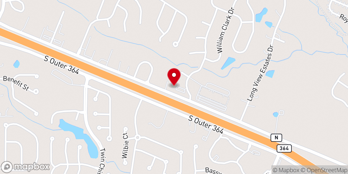 Map showing location of StoneBridge Community Church