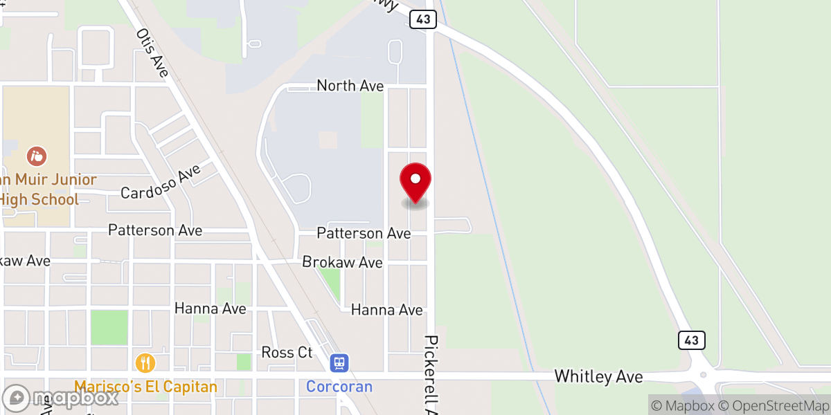 Map showing location of Church of Light