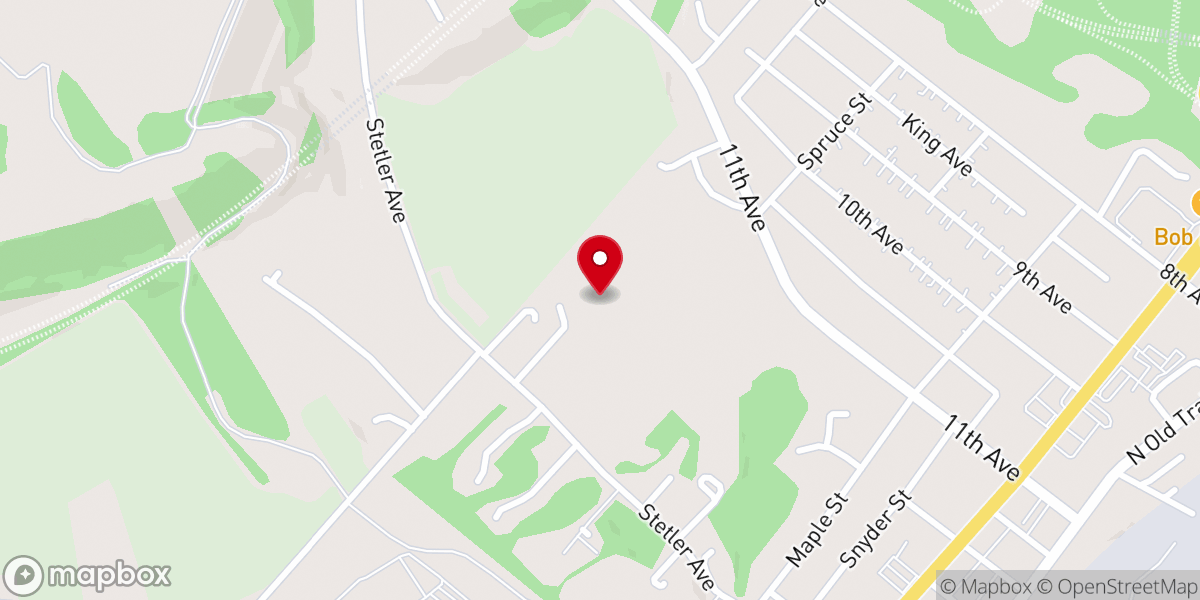 Map showing location of Bridges Alliance Church