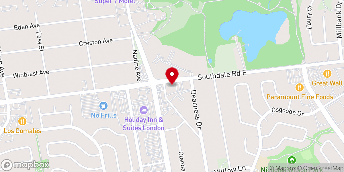 Map showing location of Parish of Holy Trinity St. Stephens Memorial