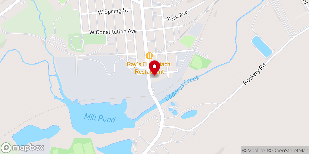 Map showing location of Pack 30 at St Paul Lutheran Church