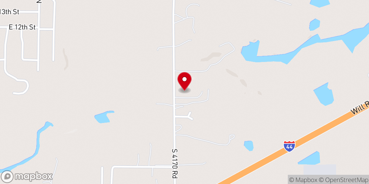 Map showing location of Seventh Day Adventist Church