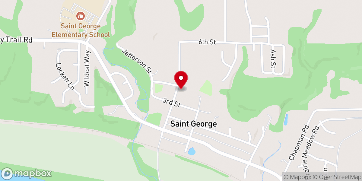 Map showing location of The Beacon Center Mission