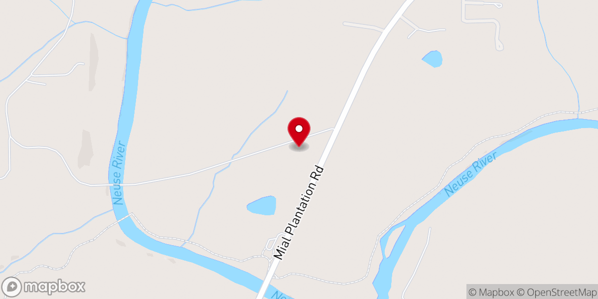 Map showing location of Tippetts Chapel