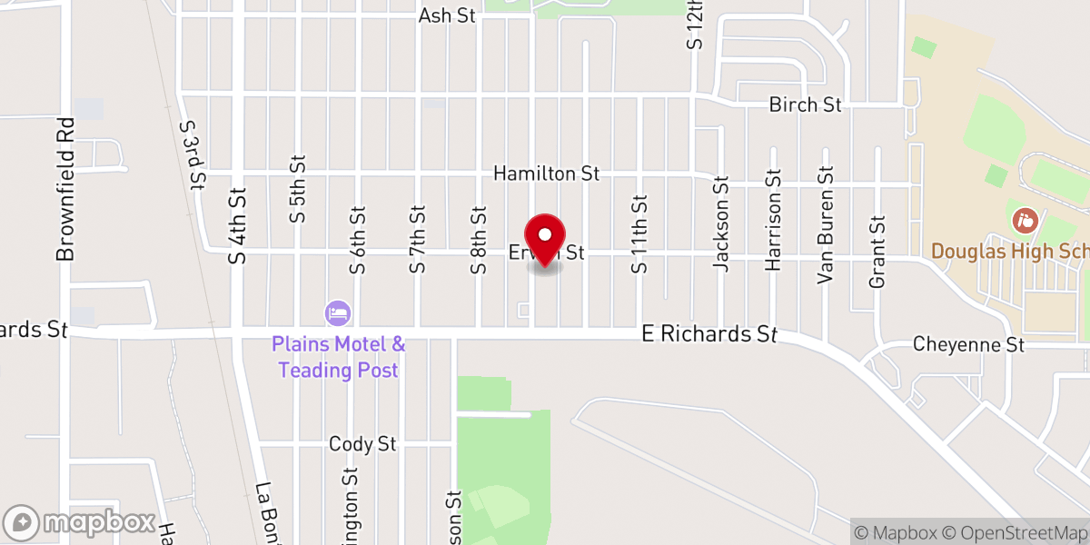 Map showing location of Lighthouse Church Douglas