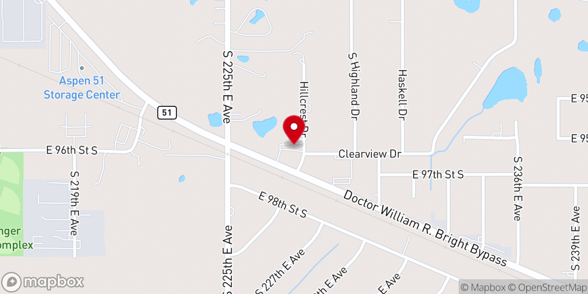 Map showing location of Redemption Holiness Church
