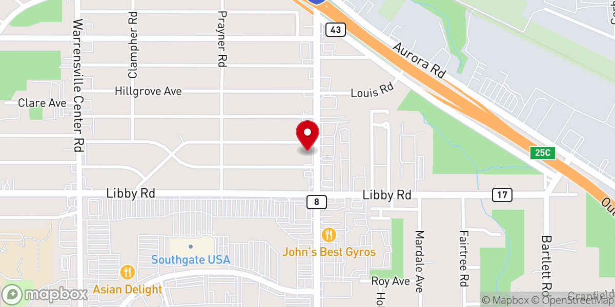 Map showing location of Quest Church