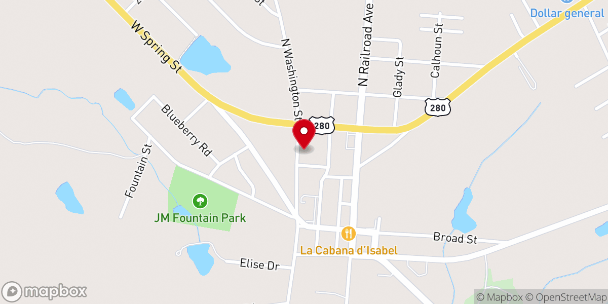 Map showing location of The Guilding Light Worship Center Inc