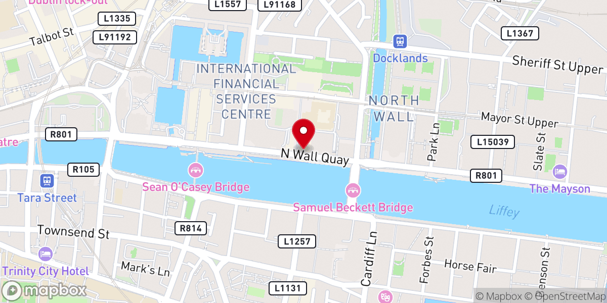 Map showing location of Selah Church