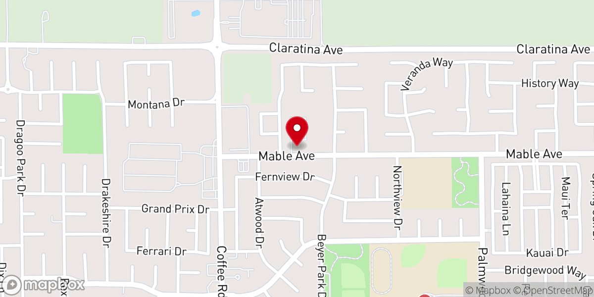 Map showing location of Mar Zaia Cathedral