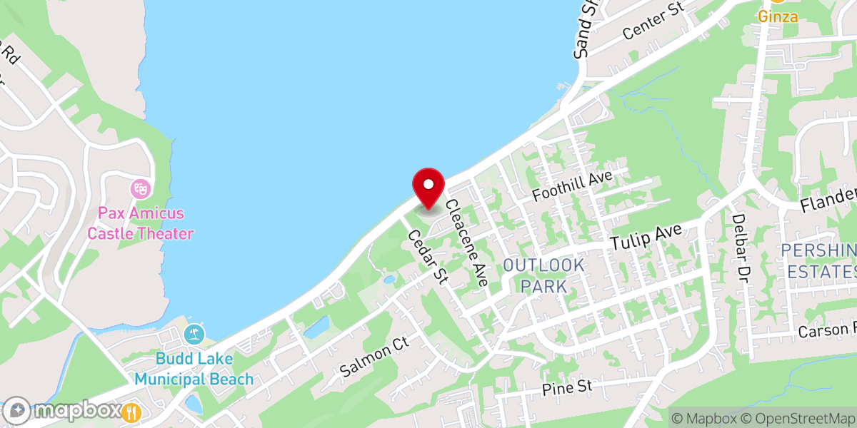 Map showing location of Abiding Peace Lutheran Church