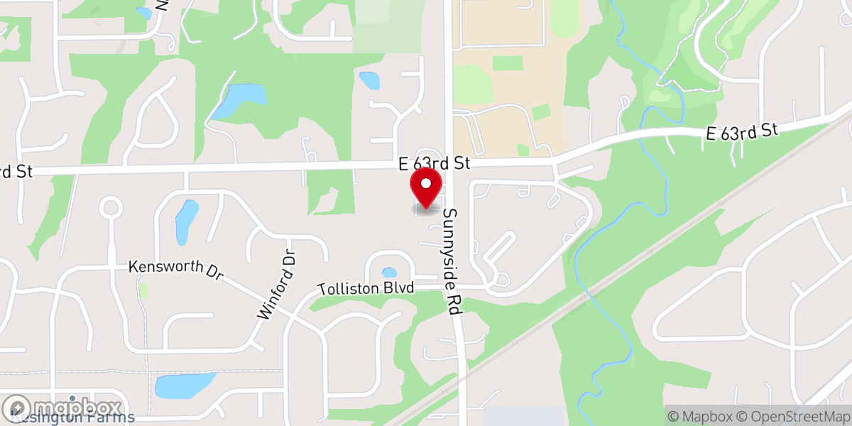 Map showing location of Abounding Grace Church of God Day Care