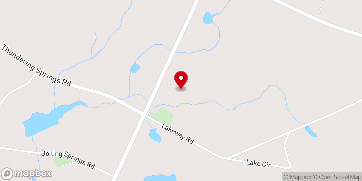 Map showing location of Mt Pullen AME Church
