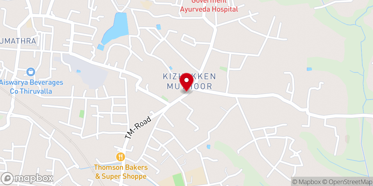 Map showing location of Believers Eastern Church Synod Secretariat