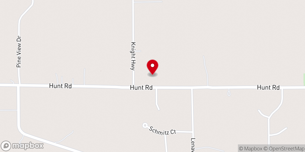Map showing location of Seventh-Day Adventist Church