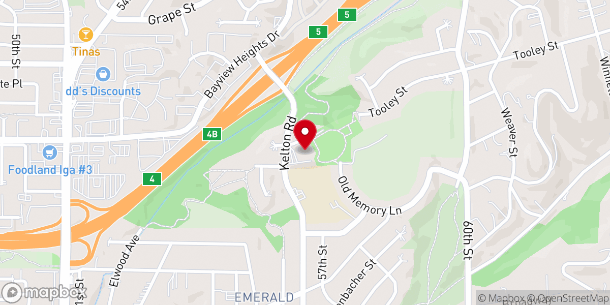 Map showing location of Christian Fellowship United Church of Christ