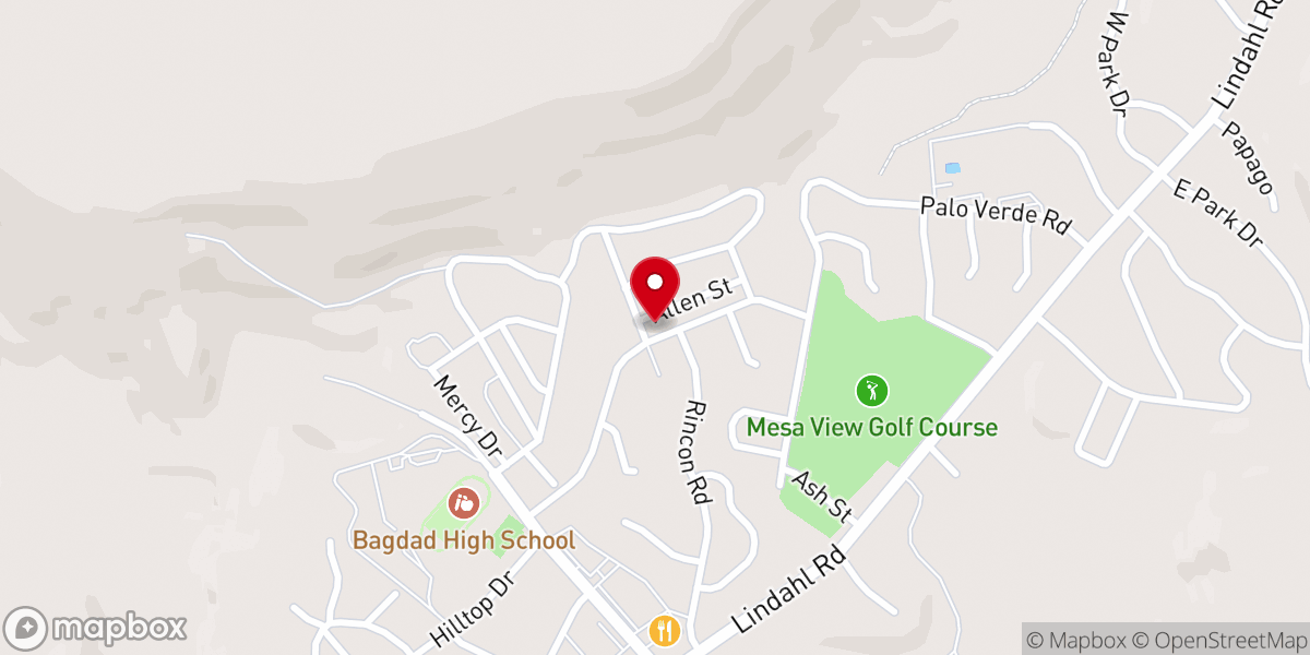 Map showing location of United Pentecostal Church