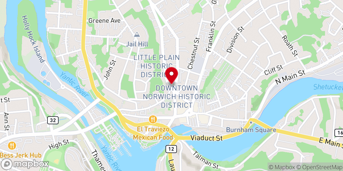 Map showing location of Union Square