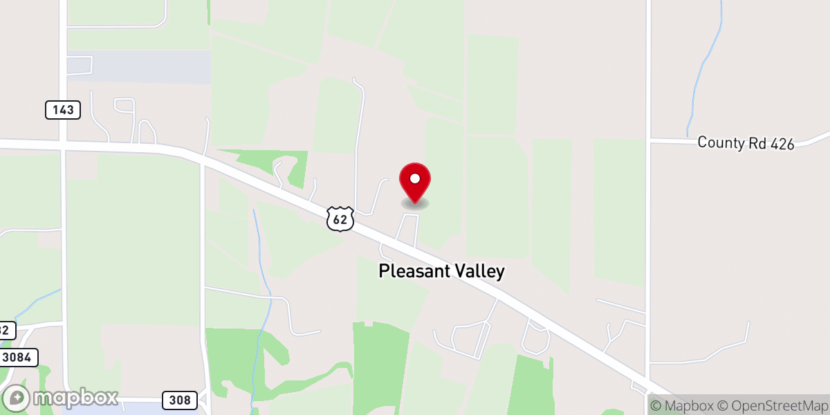 Map showing location of Berryville SDA Church