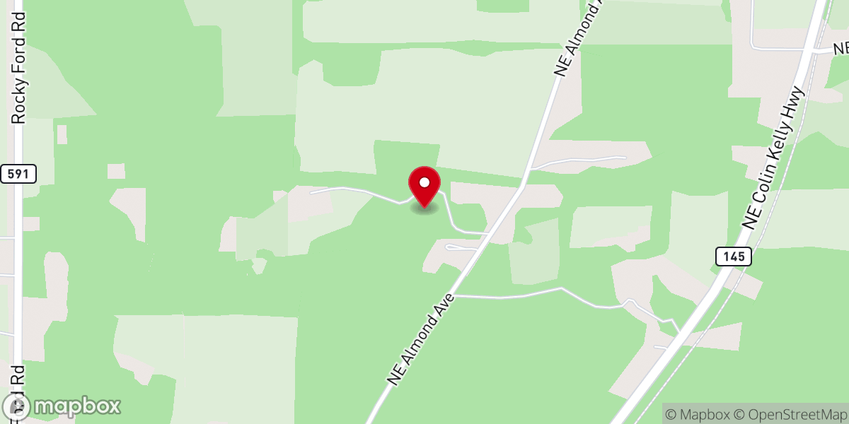 Map showing location of Jeslamb Church