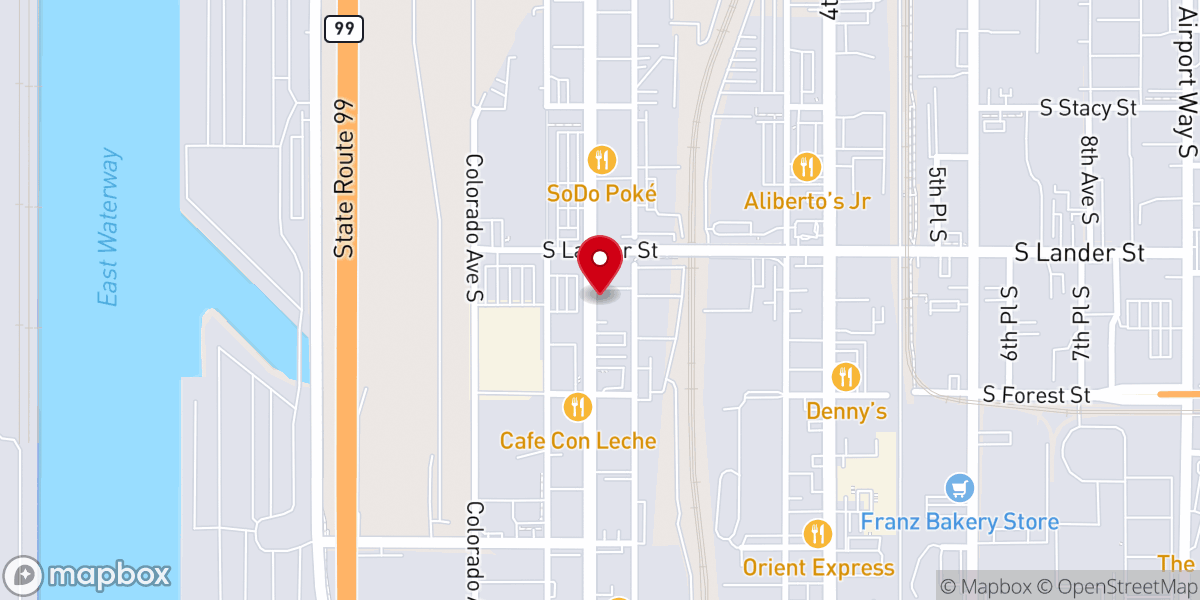 Map showing location of Universal Life Church