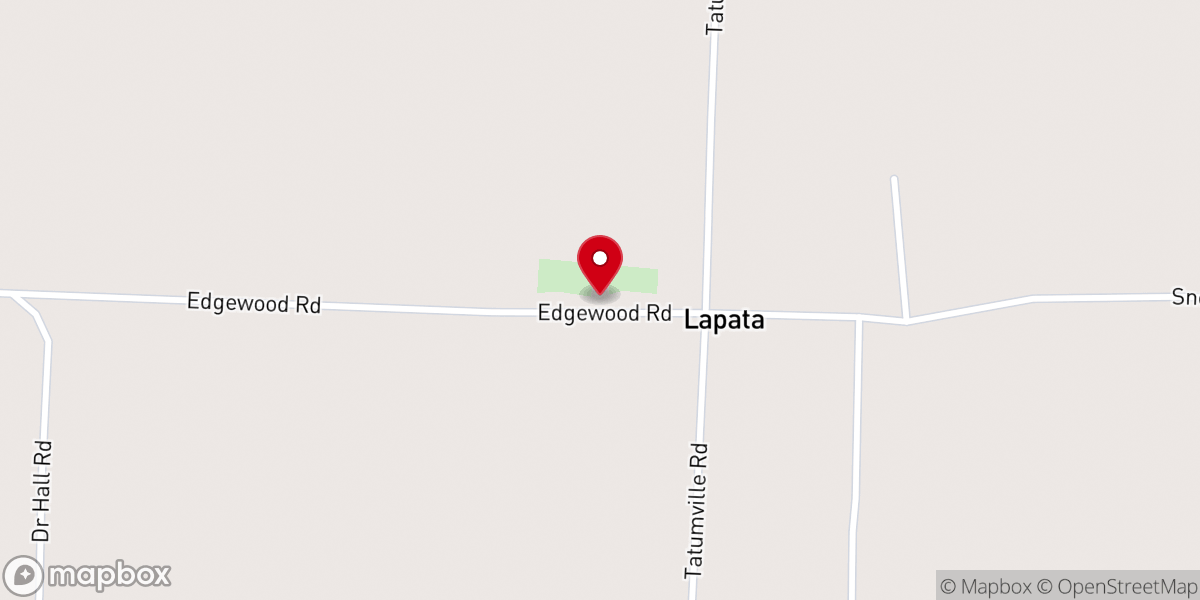 Map showing location of Center Church