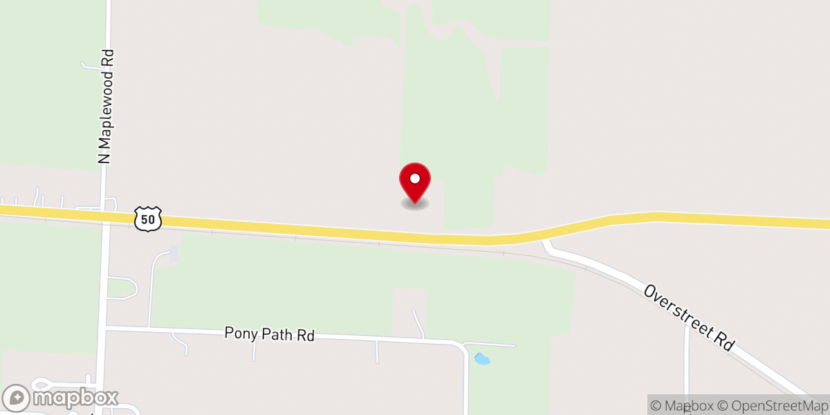 Map showing location of Sedalia Seventh-day Adventist Church