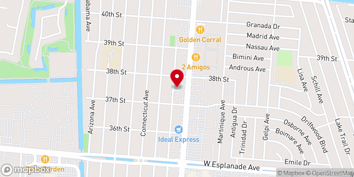 Map showing location of Iglesia Casa De Gracia Bethesda